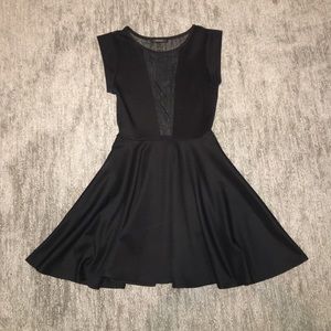 Black cocktail dress